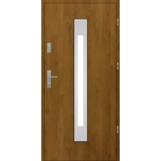 Drzwi zewnętrzne S33 INOX 72 mm